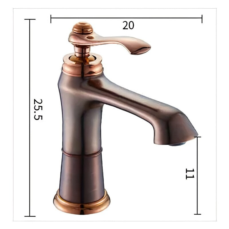 Hudson Single Handle Bathroom Sink Faucet – ORB Brass Faucet | AllFixture