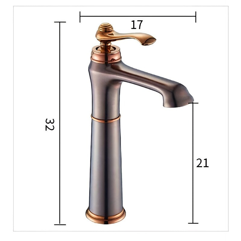 Hudson Single Handle Bathroom Sink Faucet – ORB Brass Faucet | AllFixture