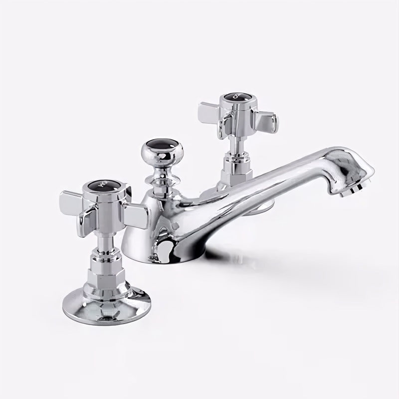 Windsor Widespread Bathroom Sink Faucet – 8-Inch Dual Handle | AllFixture