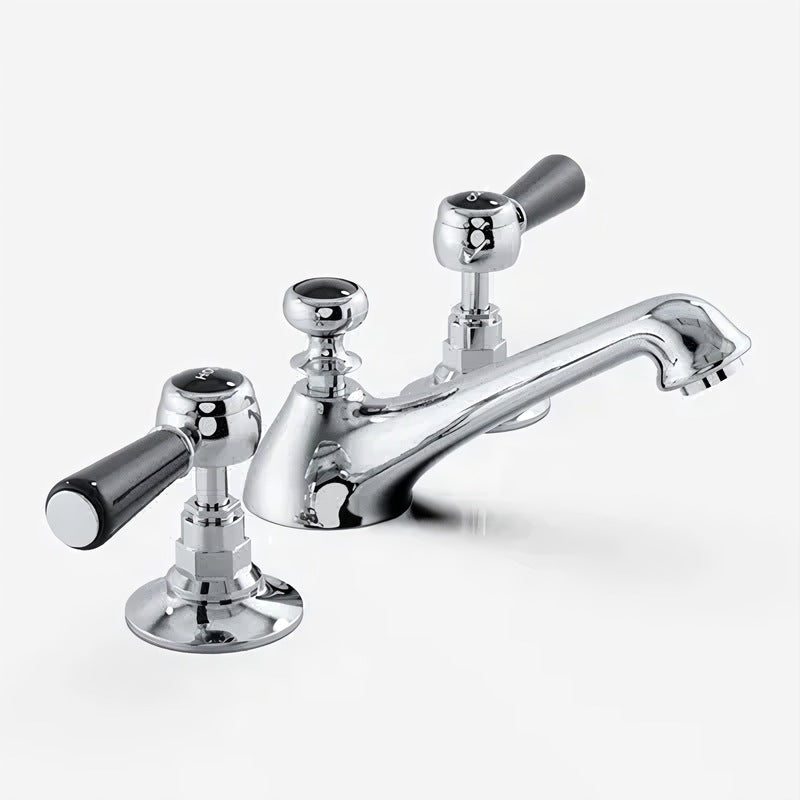 Windsor Widespread Bathroom Sink Faucet – 8-Inch Dual Handle | AllFixture
