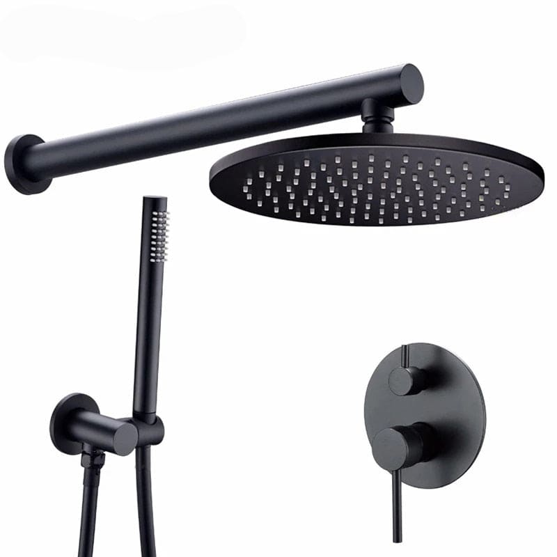 Wasser™ Brushed Black Shower Faucet