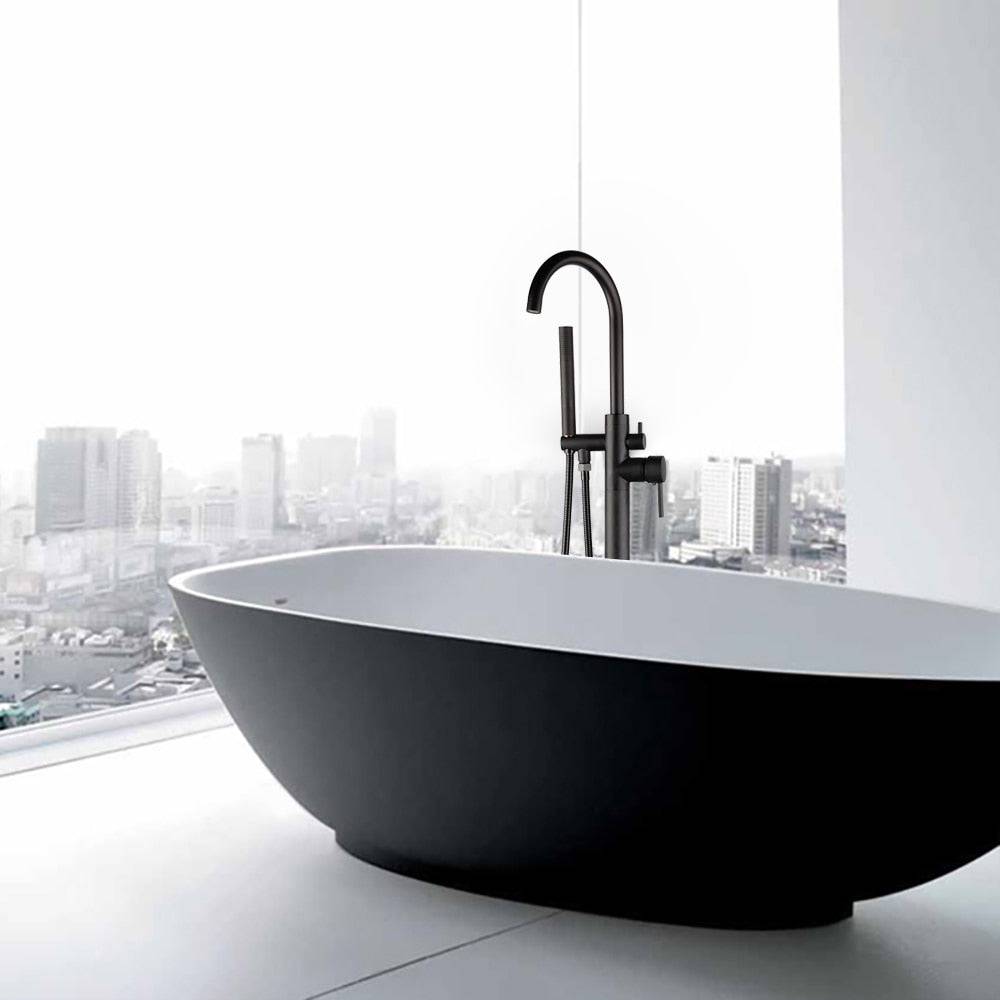 Copy of Wasser™ Floor Mounted Bathtub Filler Faucet | AllFixture