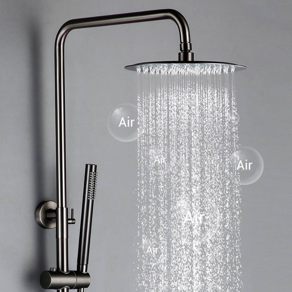 Wasser™ Gunmetal Complete Shower System