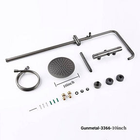 Wasser™ Gunmetal Complete Shower System