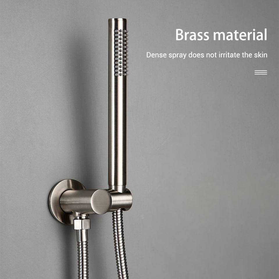 Wasser™ Brushed Nickel Shower Faucet | AllFixture