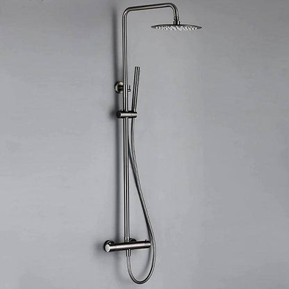 Wasser™ Gunmetal Grey Shower Faucet With Handheld Spray | AllFixture