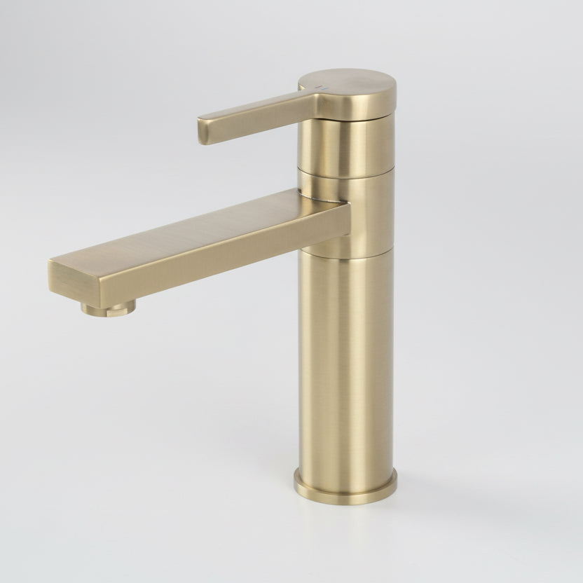 Windsor Single Handle Bathroom Faucet – Brushed Gold | AllFixture