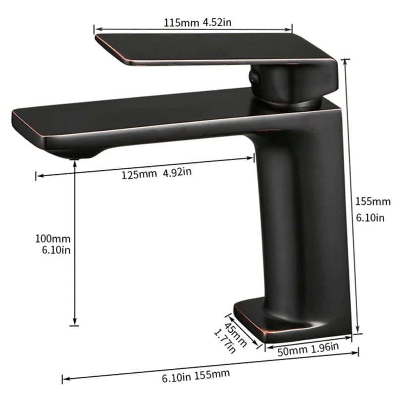 Single Handle Bathroom Sink Faucet