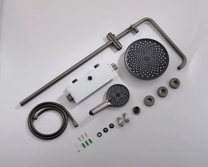 Complete Shower System With Bathtub Faucet