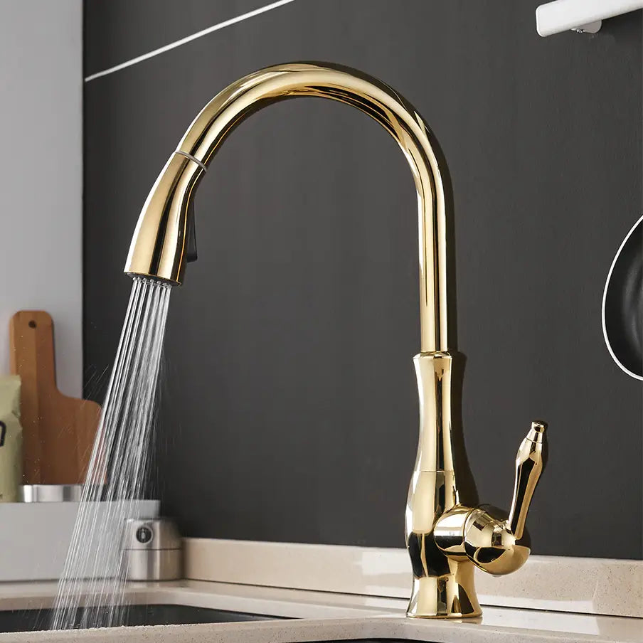 Wanfan™ Pull Out Kitchen Faucet | AllFixture