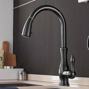 Multitask Pull Out Spout Kitchen Faucet