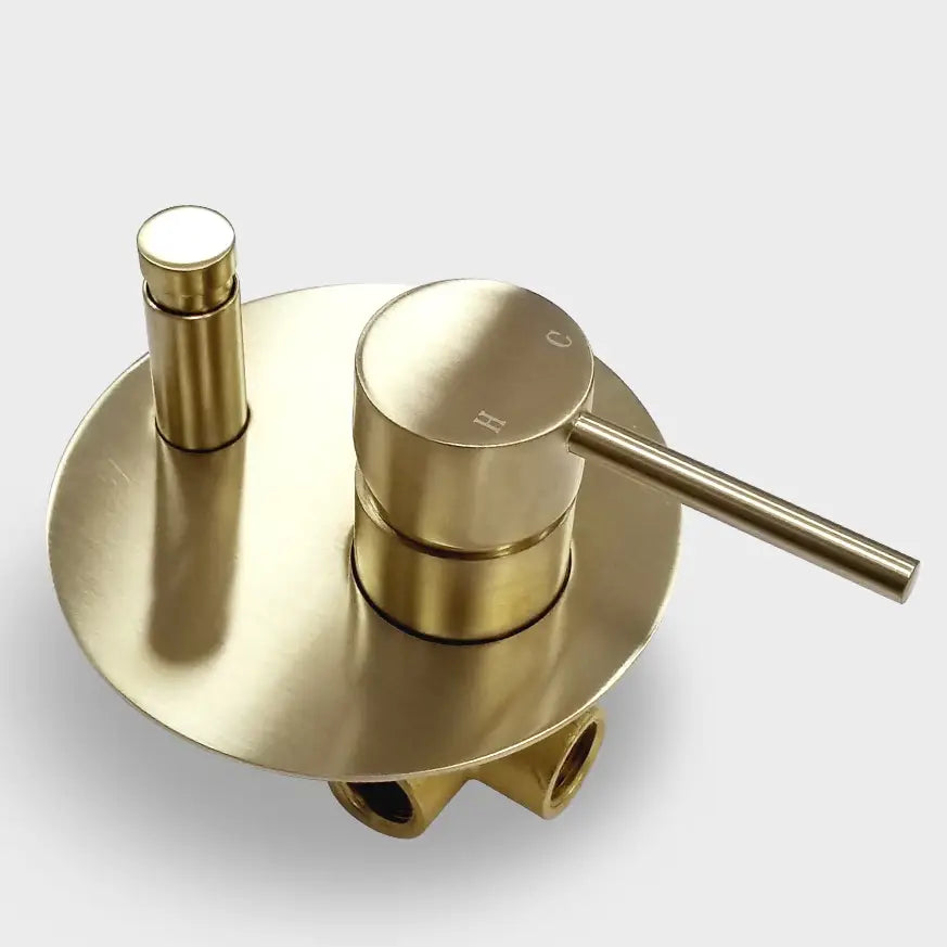 Wasser™ Solid Brass Bathtub Filler With Handheld Shower