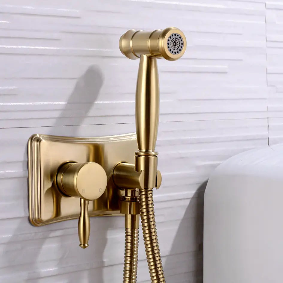 Wasser™ Solid Brass Hot & Cold Water Bidet Faucet | AllFixture
