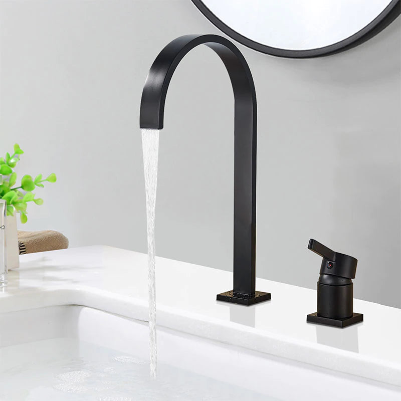 Single Handle Deck Mounted Bathroom Faucet