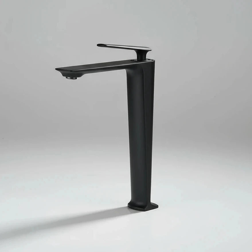 Valmont Solid Brass Bathroom Sink Faucet – Single Handle | AllFixture