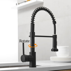 Pull Out Spring Spout Kitchen Faucet