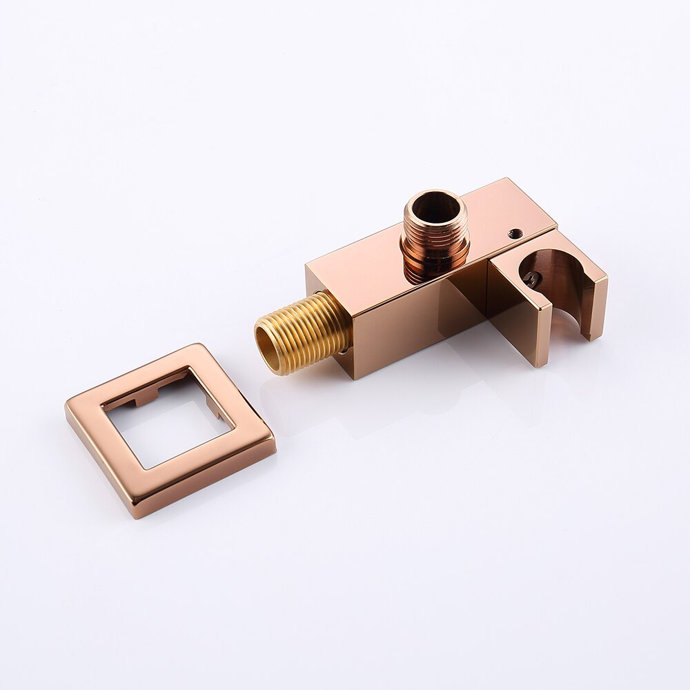 Wasser™ Rose Gold Complete Shower System With Bathtub Filler