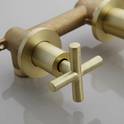 Wasser™ Dual Handle Solid Brass Bathroom Faucet