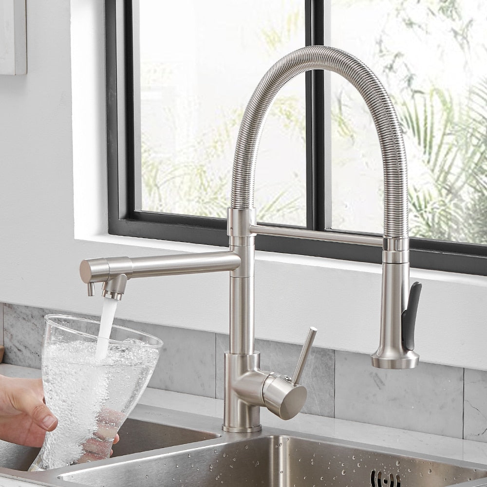 Wanfan™ Dual Spout Kitchen Faucet