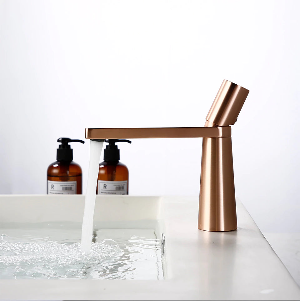Wasser™ Solid Brass Single Handle Bathroom Sink Faucet