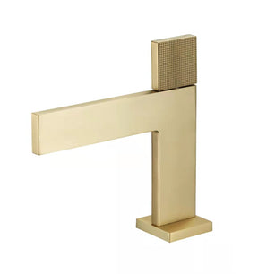 Single Handle Brass Bathroom Sink Faucet