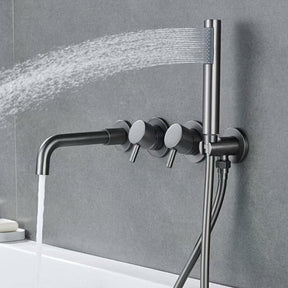 Shower Faucet Set Mixer Valve With Bathtub Filler