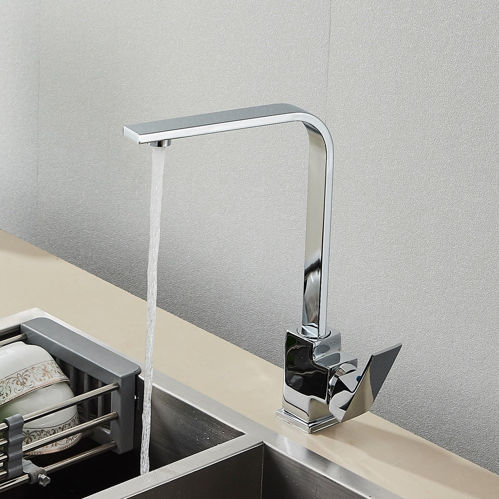 Deck Mounted Single Handle Kitchen Faucet