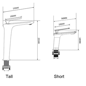 Deck Mounted Single Handle Bathroom Sink Faucet