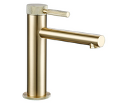 Solid Brass Single Handle Bathroom Sink Faucet