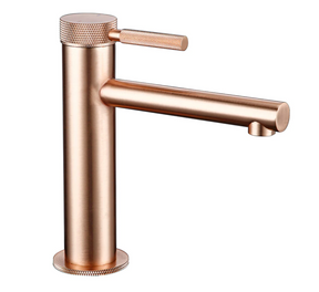 Solid Brass Single Handle Bathroom Sink Faucet