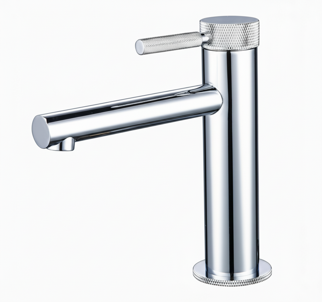 Windsor Single Handle Bathroom Sink Faucet – Brushed / Matte | AllFixture