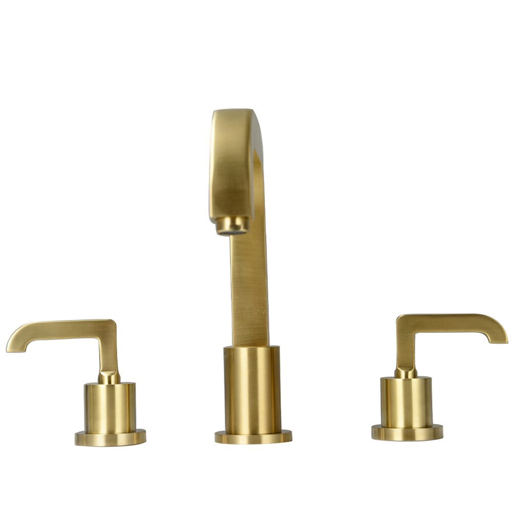 Wasser™ Deck Mounted Dual Handle Bathroom Faucet