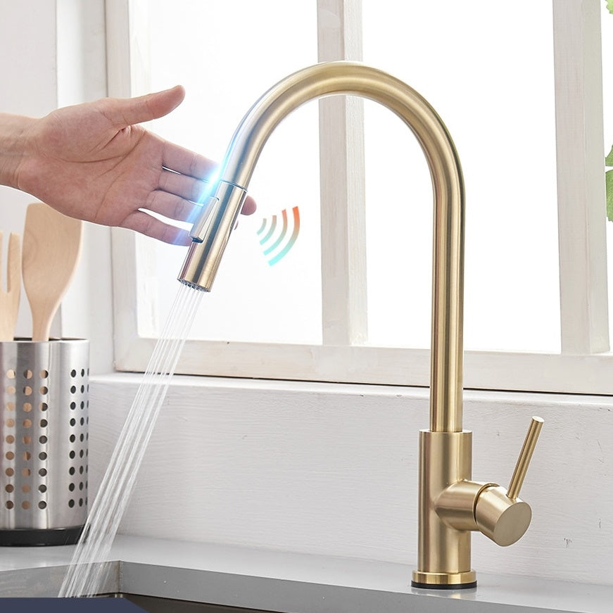 Wanfan™ Smart Touch Pull Out Kitchen Faucet | AllFixture
